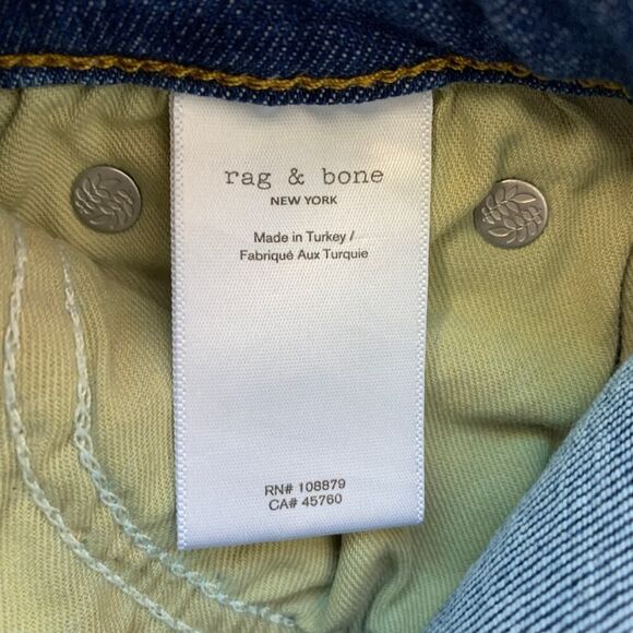 Rag & Bone Nina High Rise Skinny Jeans Women’s Size 25 Color: Jinx - Picture 11 of 12